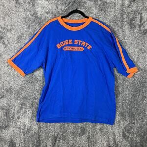 Boise State Broncos Shirt Mens XL Blue NCAA Football Varsity Classics Tee Top
